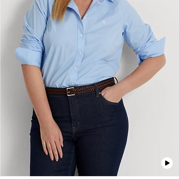 Lauren by Ralph Lauren Women’s Button Down Oxford - Picture 1 of 3